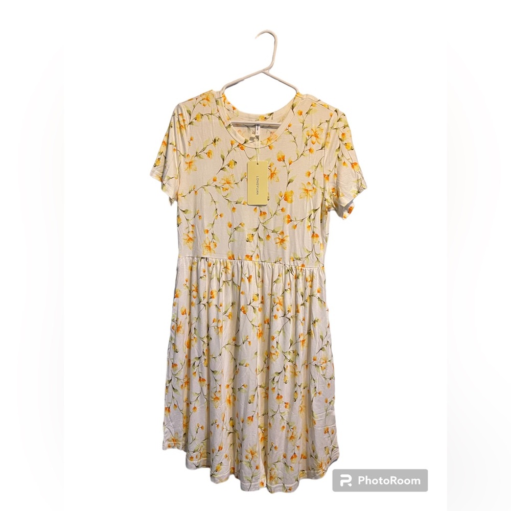 ♥️⭐️Longyuan Flowered Dress
